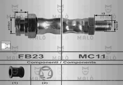 Шлангопровод MALÒ 8512