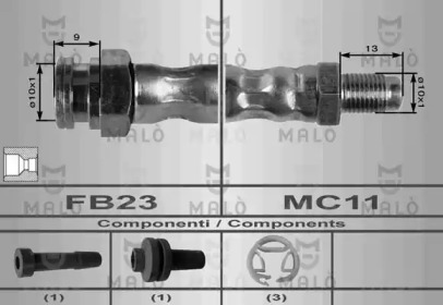 Шлангопровод MALÒ 8563