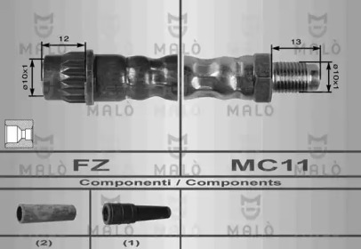 Шлангопровод MALÒ 8940