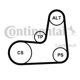 Ременный комплект CONTITECH 5PK1135K2