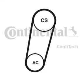 Ременный комплект CONTITECH 5PK705 ELAST T1