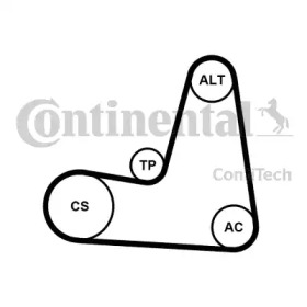 Ременный комплект CONTITECH 6PK1130K2