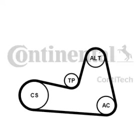 Ременный комплект CONTITECH 6PK1200K2