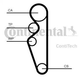 Ремень CONTITECH CT1164