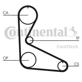 Ремень CONTITECH CT626