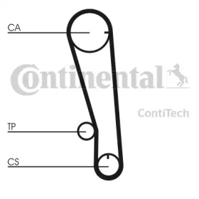 Ремень CONTITECH CT665