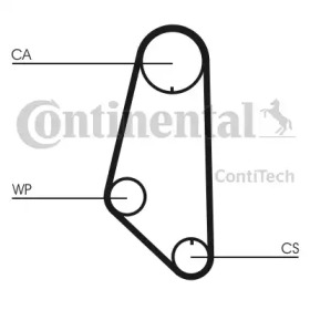 Ремень CONTITECH CT732