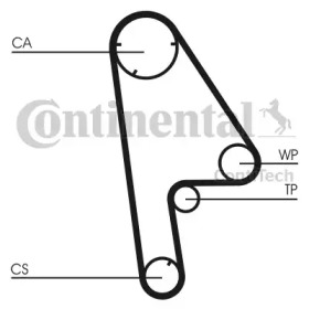 Ремень CONTITECH CT763