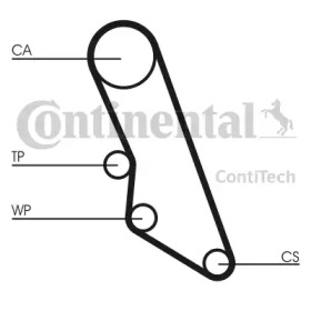 Ремень CONTITECH CT865