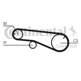 Ременный комплект CONTITECH CT991K3