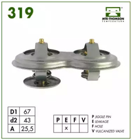 Термостат MTE-THOMSON VT319.83