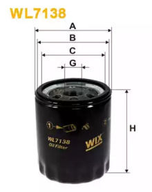 Фильтр WIX FILTERS WL7138