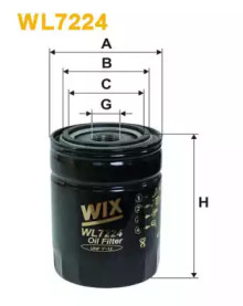 Фильтр WIX FILTERS WL7224