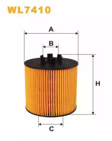 Фильтр WIX FILTERS WL7410