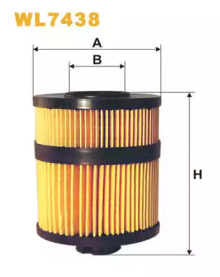 Фильтр WIX FILTERS WL7438