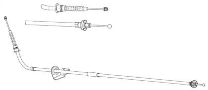 Трос CEF BW02134