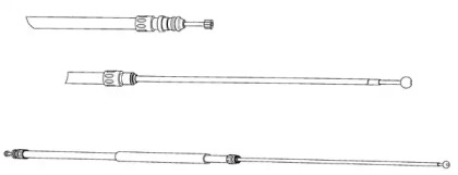 Трос CEF BW02138