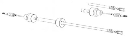 Трос CEF CT01125