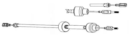 Трос CEF CT01126