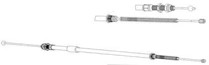 Трос CEF CT02115