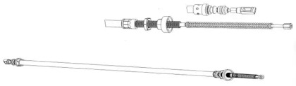 Трос CEF CT02119