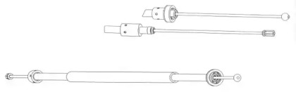 Трос CEF CT02147