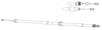 Трос CEF CT02157