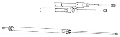 Трос CEF CT02179