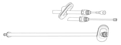 Трос CEF DM02195