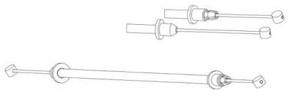 Трос CEF DM02200