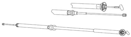 Трос CEF FA02225