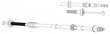 Трос CEF FA02259