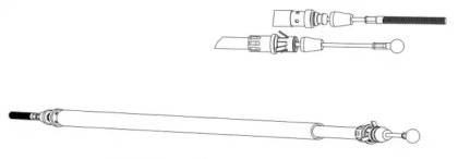 Трос CEF FA02260