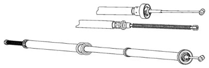 Трос CEF FA02280