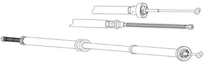 Трос CEF FA02281