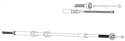 Трос CEF FA02291