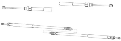 Трос CEF FA02297