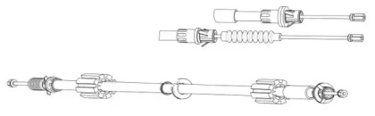 Трос CEF FO02192