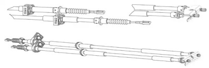 Трос CEF FO02228