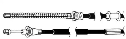 Трос CEF LA02126