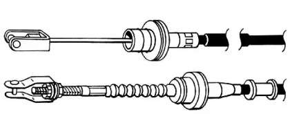 Трос CEF NI01108