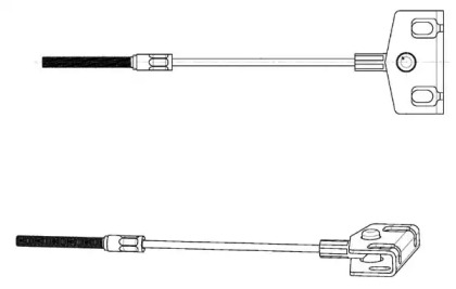 Трос CEF NI02187