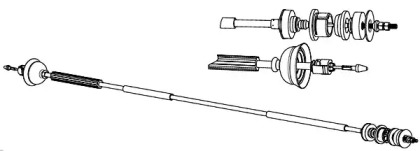 Трос CEF PU01135