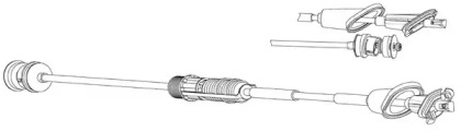 Трос CEF PU01143