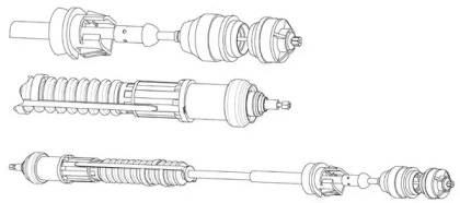 Трос CEF PU01156