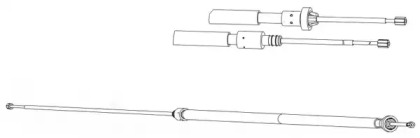 Трос CEF PU02221