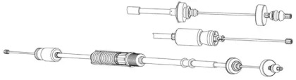 Трос CEF RT01173