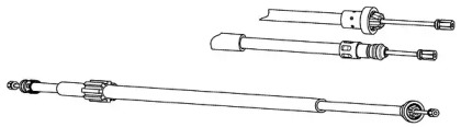 Трос CEF RT02283