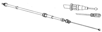 Трос CEF SA02114