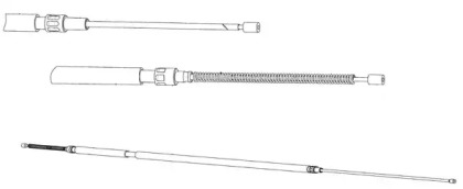 Трос CEF SK02110